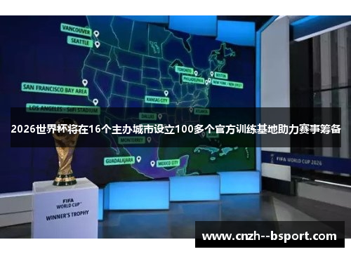 2026世界杯将在16个主办城市设立100多个官方训练基地助力赛事筹备