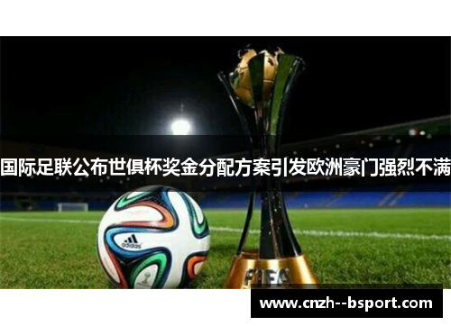 国际足联公布世俱杯奖金分配方案引发欧洲豪门强烈不满